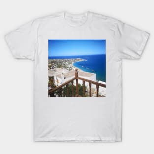 Balcony view of the Aegean Sea T-Shirt